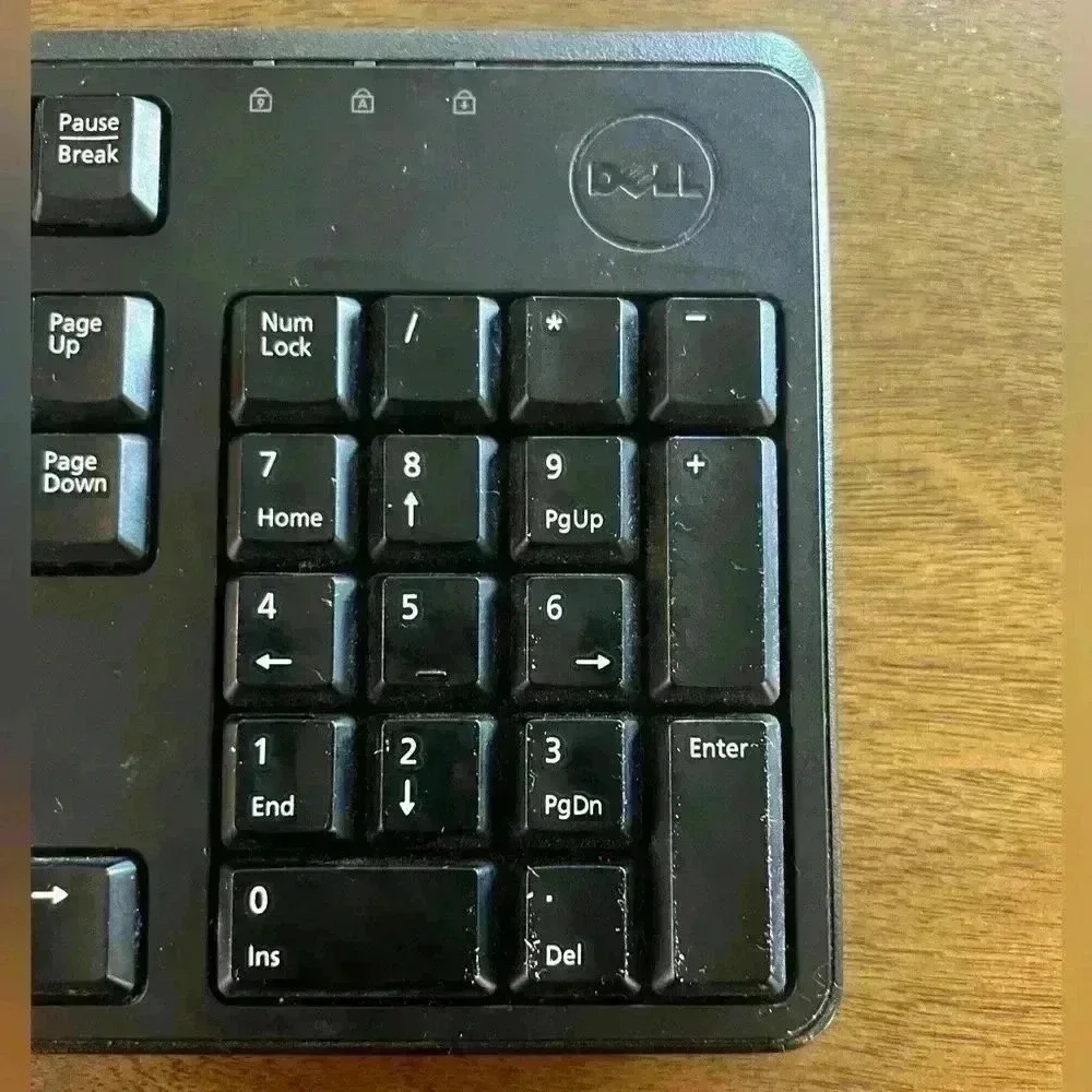 Dell Keyboard KB212-B - USB 104-Key‎ Quiet Keyboard